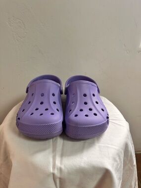 CROCS Kids Lavender Slip-On Clogs